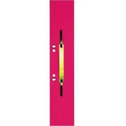 Elba Einhängeheftstreifen 100091153 Metalldeckleiste Karton rot