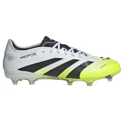 adidas Predator Pro FG Herren - weiß/schwarz/gelb - 42