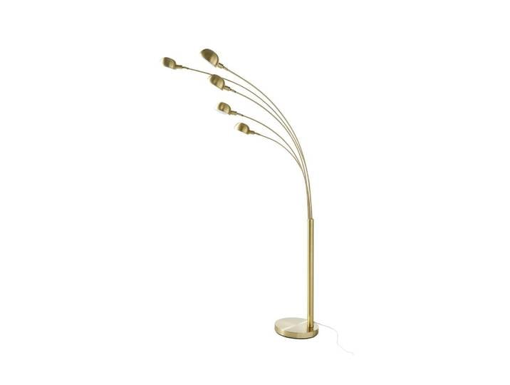 Lampadaire en métal doré H210
