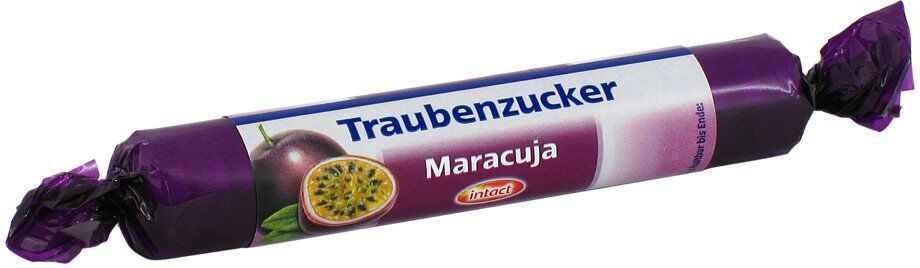 Intact Traubenzucker Maracuja Rolle