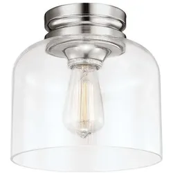 Elstead Lighting, Deckenleuchte, Hounslow Deckenleuchte E27 Poliertes Nickel (E27)