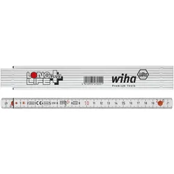 Wiha Gliedermaßstab Longlife Plus 2 m metrisch, 10 Glieder - 27059