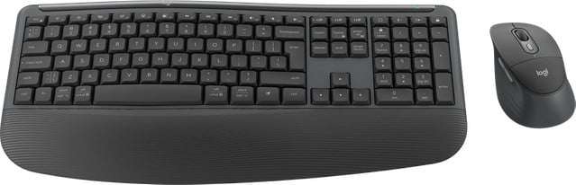 Logitech MK880 Signature Comfort Plus Draadloze Toetsenbord en Muis Combo Graphite QWERTY