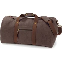 Quadra Vintage Canvas Reisetasche Sport- und QD613 vintage brown 58 x 30 x 30 cm