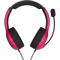 PDP Airlite (Kabelgebunden), Gaming Headset, Schwarz, Rot