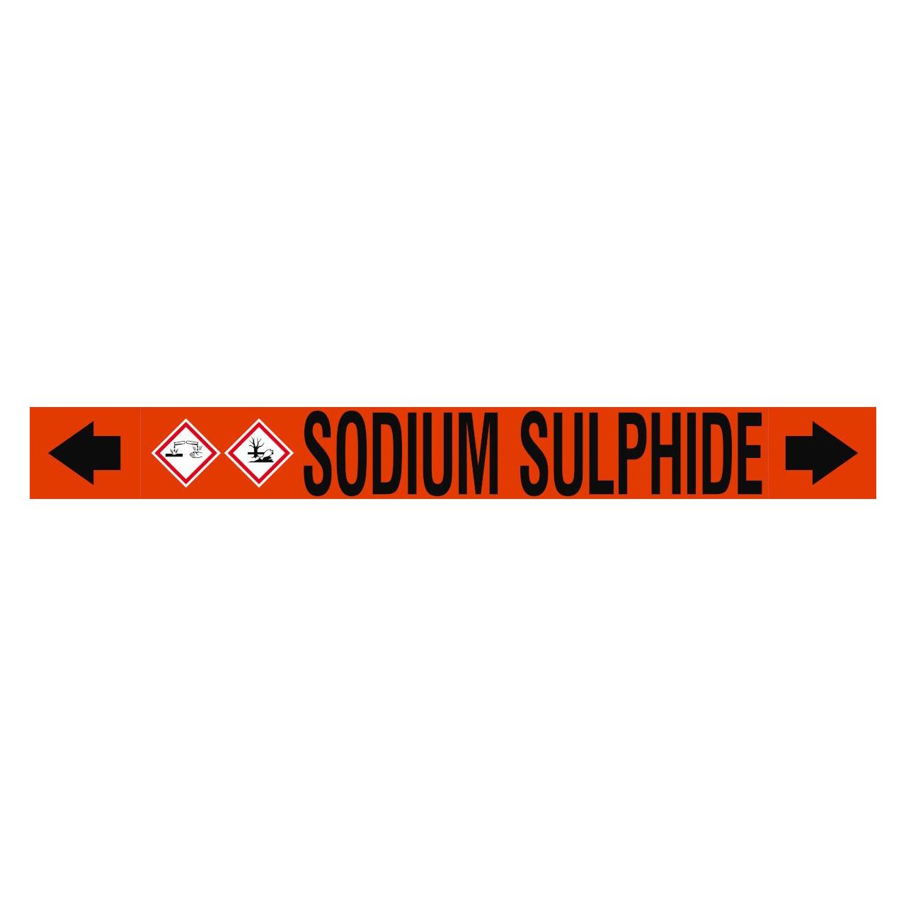 Brady ASME - Rohrmarkierer - Sodium Sulphide (313424)