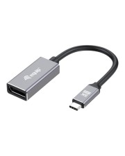 Equip Adapter USB-C -> DisplayPort 1.4 8K60Hz 0.15m gr Digital/Daten Digital/Display/Video 0,15 m (133493)