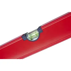 FORMAT Magnet-Wasserwaage 100cm Leichtmetall rot pulverbeschichtet