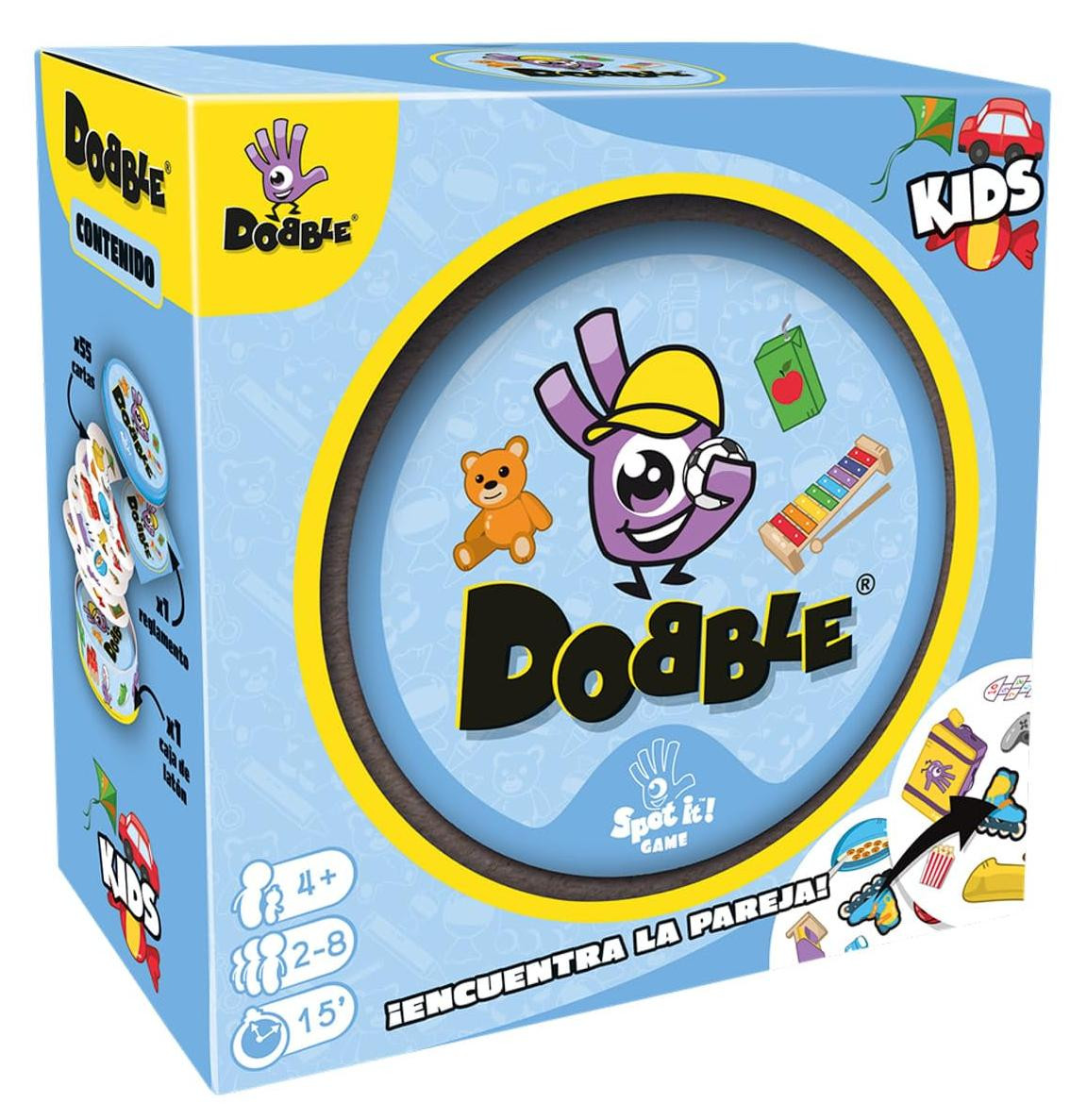 Asmodee Zygomatic Dobble Kids bordspel, meerkleurig