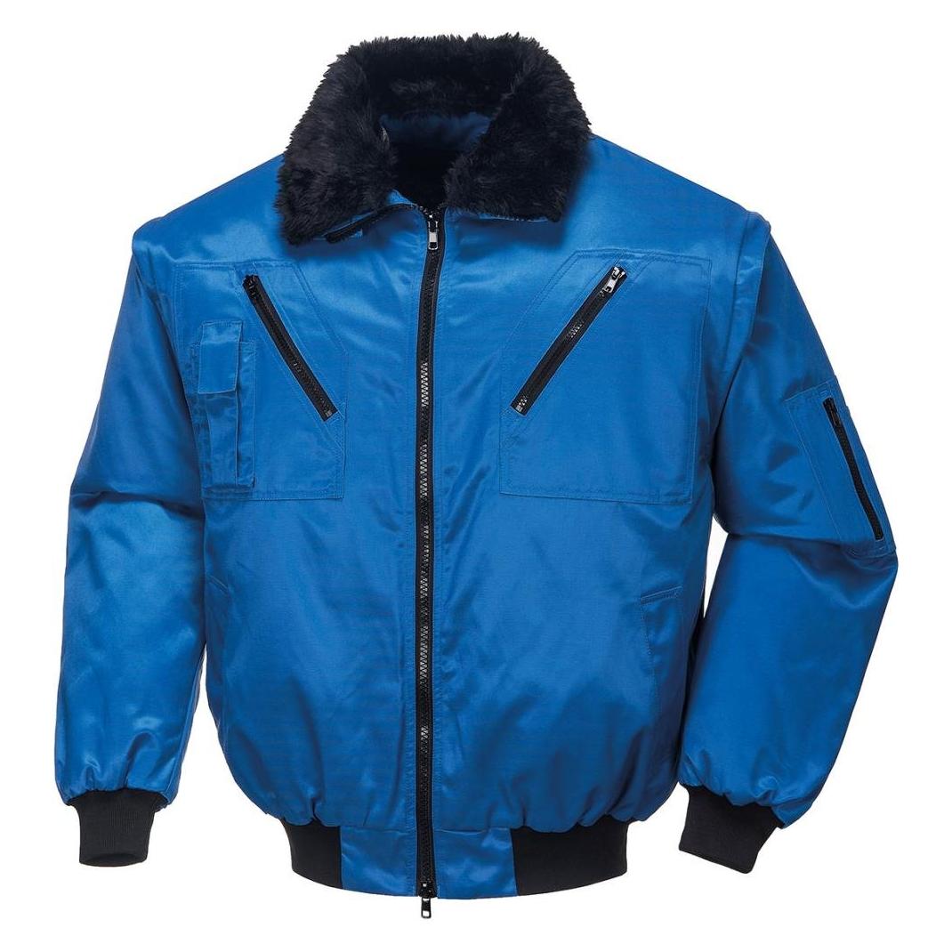 Magni FORTIS Pilotenjacke Achim kornblau, Gr. M (M) (4317784733113)