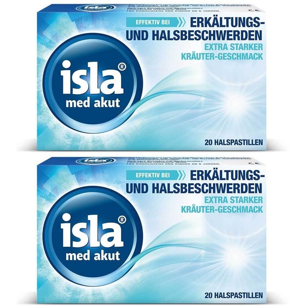 Isla MED akut Pastillen 2x 2x50 St