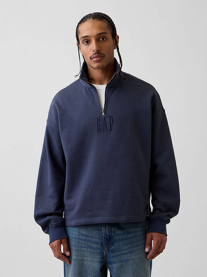 GAP Sweatshirt in Dunkelblau - L