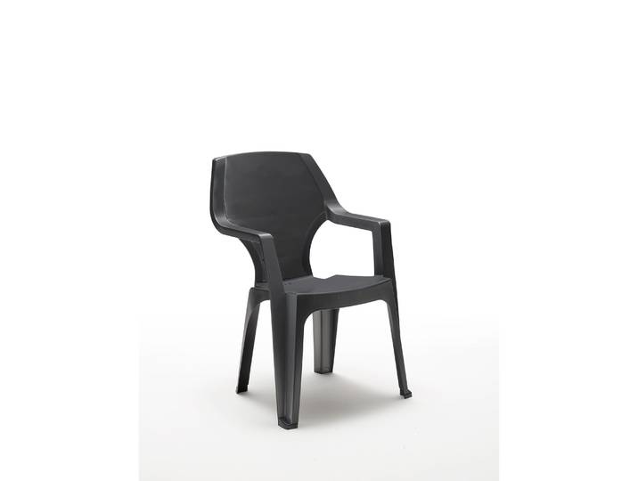 Fauteuil de jardin en résine Gris Parma BICA