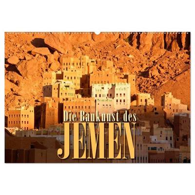 Die Baukunst des Jemen (Wandkalender 2026 DIN A2 quer), CALVENDO Monatskalender