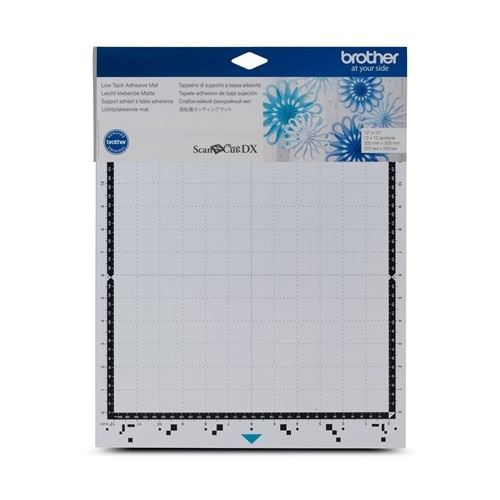 brother CADXMATLOW12 Schneidematte für Schneideplotter leicht klebend 305 x 305 mm (12 x 12 Zoll) für 0,1 - 0,3 mm dickes Material