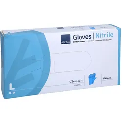 Abena Classic Nitril Unt. Hands.unste.pf L blau