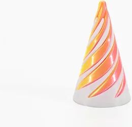 Perfect Picks Market Impossible Spiral Cone Passthrough Illusion Desk Toy e