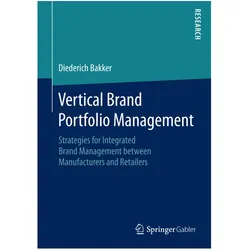 Vertical Brand Portfolio Management, Fachbücher von Diederich Bakker