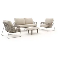 Tierra Outdoor Rivera/Moretti Sessel-Sofa Lounge-Set 4-teilig