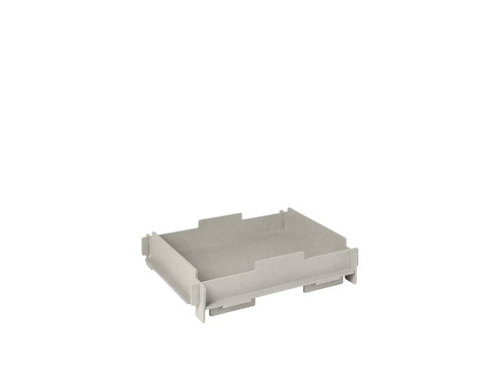 Broste Copenhagen Stacie opbergbox grijs small - 32000055
