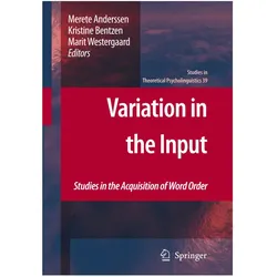 Variation in the Input, Fachbücher