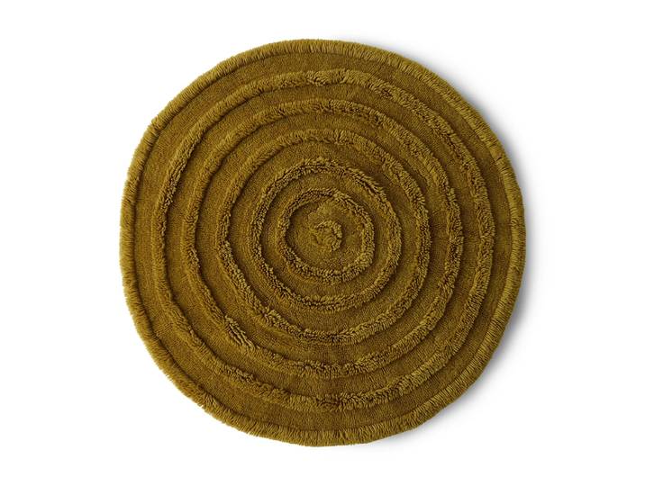 HKliving - Wollteppich, Ø 150 cm, seaweed