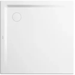 Kaldewei Superplan Duschwanne 384848043001 90x90x2,5cm, mit Träger, Perl-Effekt, weiß