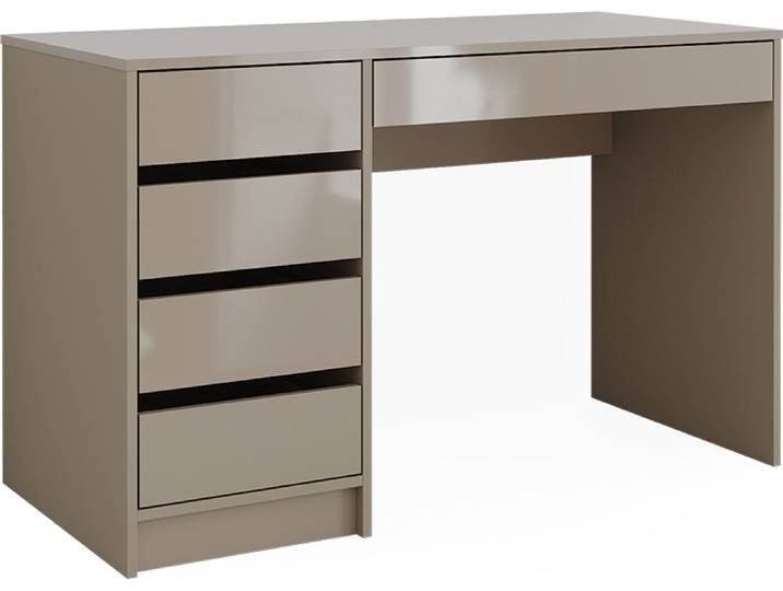 Coiffeuse Vicco Sherry Gris brillant 120cm sans miroir\, Model 47287