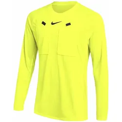 NIKE Referee II Dri-FIT langarm Schiedsrichter-Trikot Herren 702 - volt/black/black M
