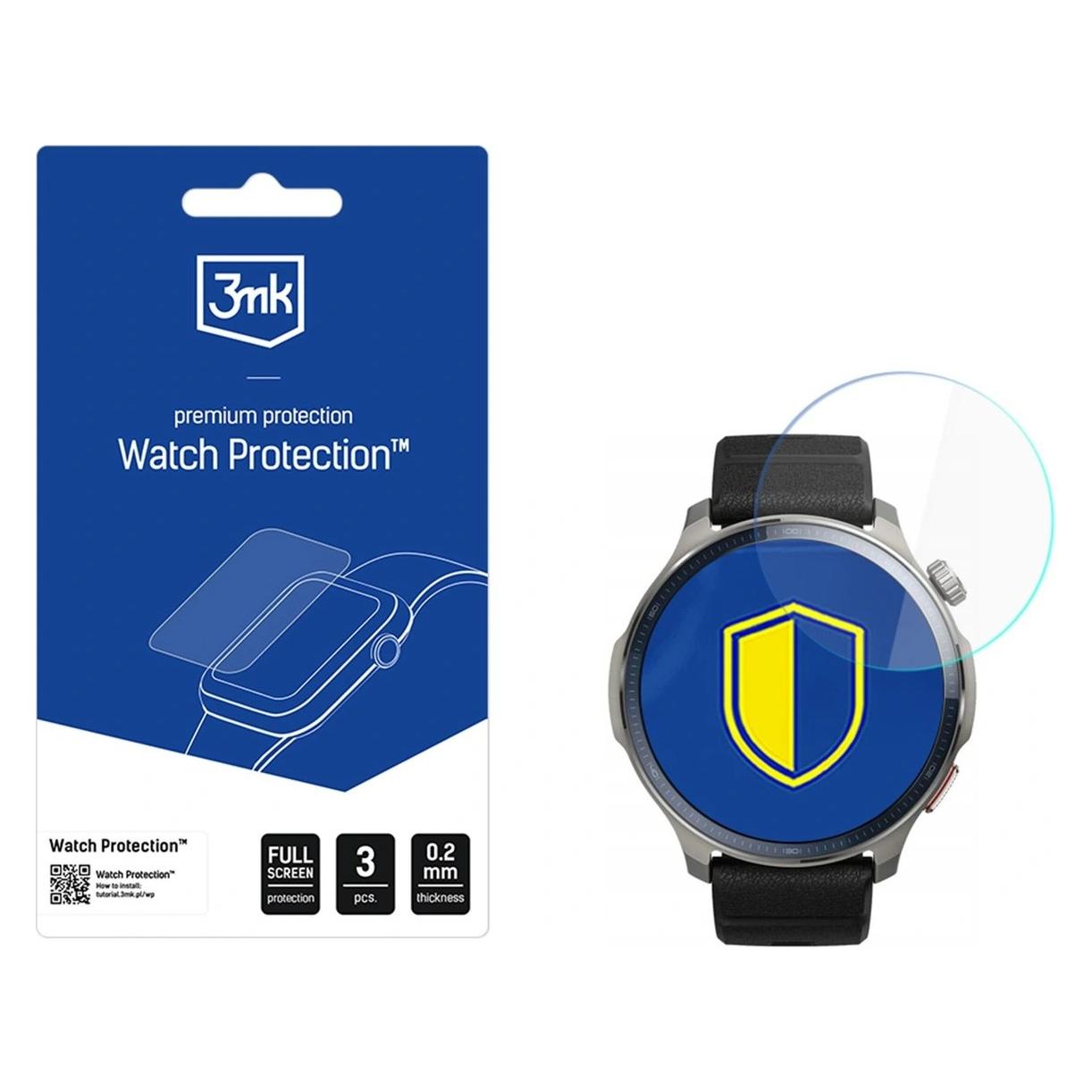 3MK Watch Protection ARC Smartwatch Displayschutzfolie für Amazfit Balance 2 (5903108672771)