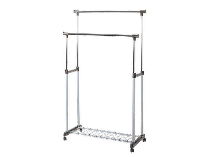 Rollgarderobe Detlef 92 x 95 x 43cm Metall