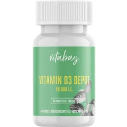 Vitamin D3 Depot 50000 Ie Cholecalciferol Vegan 60 ST