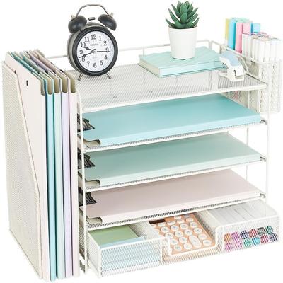 No "5 Tier Desk Accessories & Workspace Desk - 16.15""D x 9.45""W x 11.25""H"