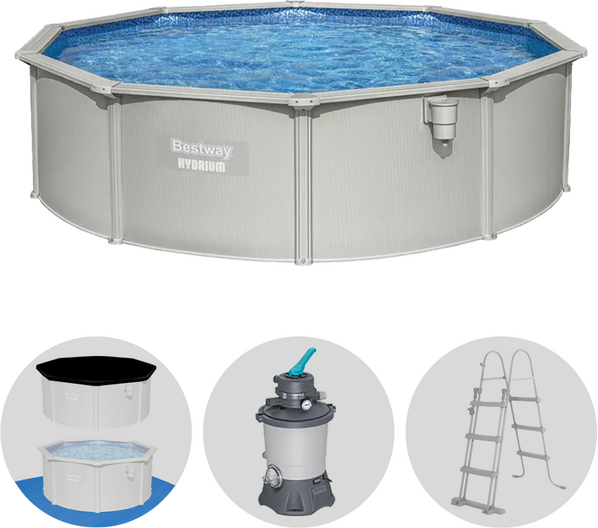 Bestway Hydrium 56384DE - Ø460x120 cm - Rundpool