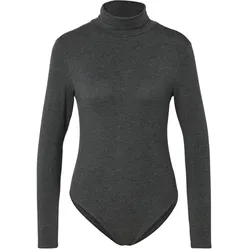 Tchibo - Body mit Stehkragen - Damen - Gr. 42 - grau