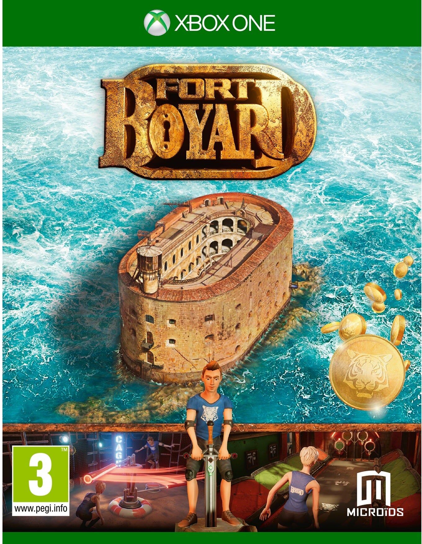Microids Fort Boyard Xbox One (Disc) - Xbox One Game - Action and Party-Game Challenges