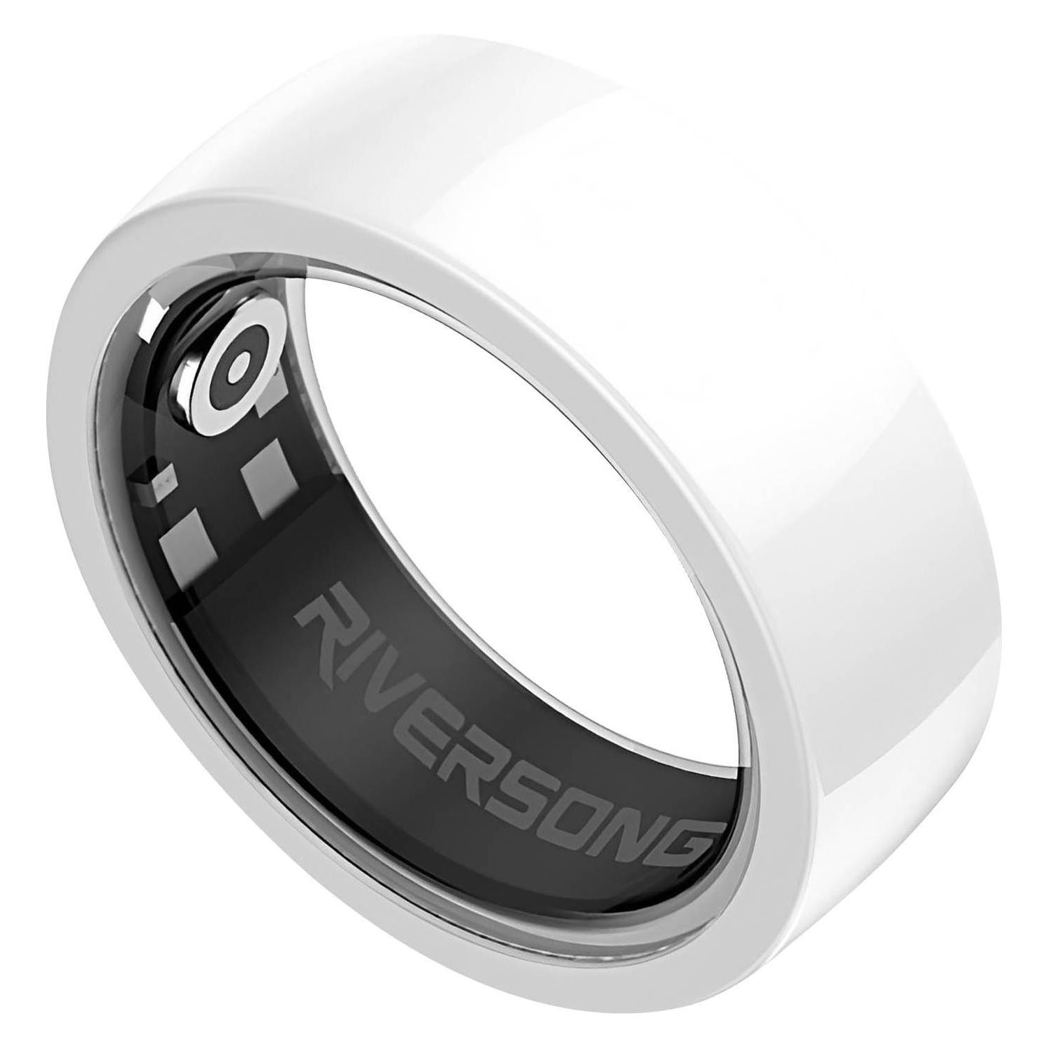 Riversong smartring Trinity schwarz SR01 (10, Weiss) (SR01 WHITE)
