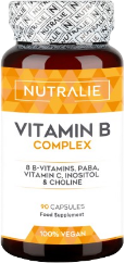 Nutralie Vitamin B Complex Vegan 90 Capsules