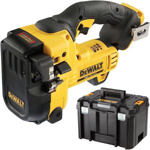 DeWalt Akku-Gewindestangentrenner DCS350NT-XJ, 18 V, gratfreies Trennen von M6, M8, M10, M12, mit Koffer