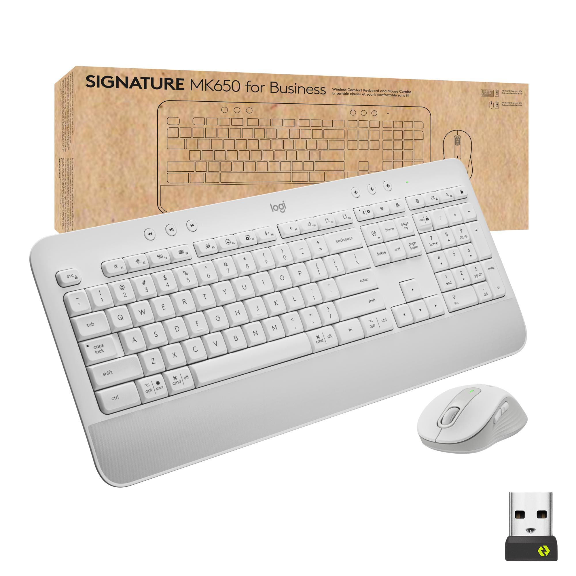 Logitech Signature MK650 Combo for Business, Off-White 920-011022