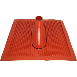 Megasat Dachziegel Kunststoff/Alu 500 × 440 mm (Spiegel + Antennen Montage), SAT Zubehör, Rot