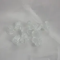 KLUDI-Ersatzteil Rastbuchse Verpackungseinheit 10 Stück transparent 93027721-00