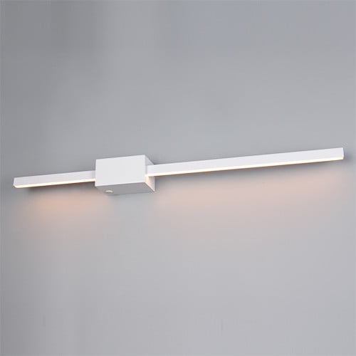 Moderne wandlamp Cassino Trio wit 70,5 cm