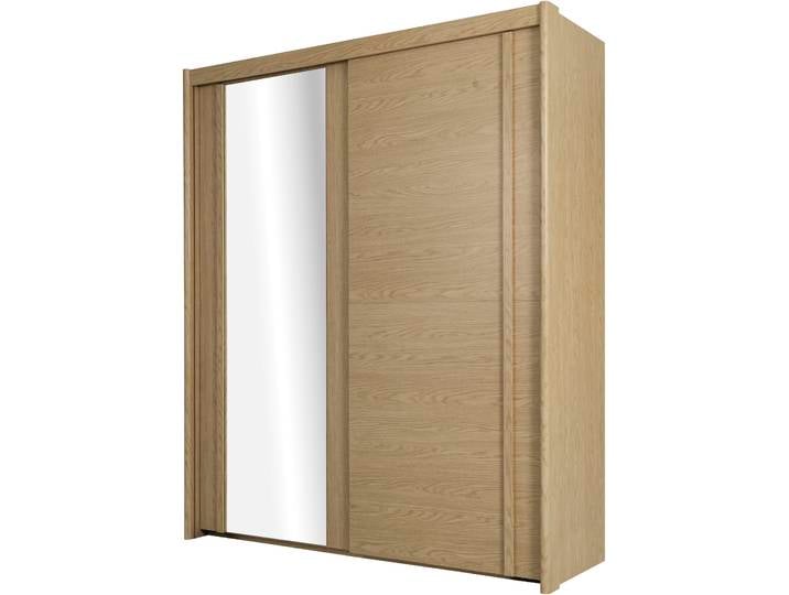 Kleiderschrank GAMI IZADI , braun (eiche rookwood nachbildung), B:187cm H:220cm T:64cm, Holzwerkstoff, Schränke, Kleiderschrank, Viel Stauraum and gut ausgestatttet