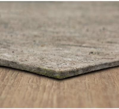 "Mohawk Home Non Slip Rug Pad 1/4"" Inch Thick Felt Cushion Reversible Extra Grip - Grey"