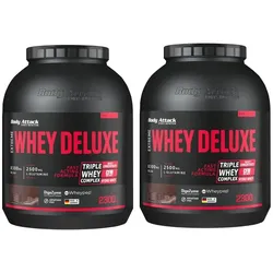 Body Attack - Extreme Whey Deluxe - 2 x 2300g BundleCookies / Chocolate