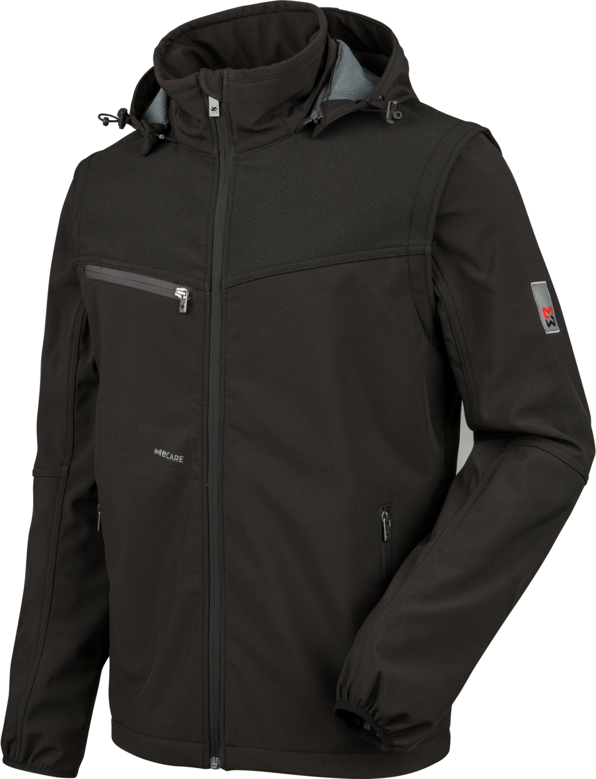 Veste Softshell de travail Stretch X Würth MODYF noire Noir XL