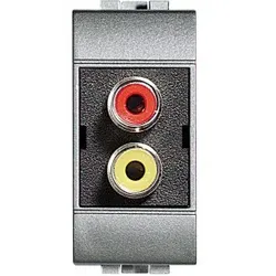 Legrand NT4269R TECH CHINCH-BUCHSE 2F.ROT GELB
