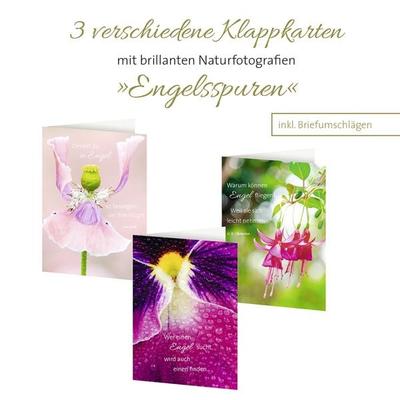 3er-Set Grußkarten »Engelsspuren«, Nonbook von , St. Benno