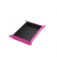 Gamegenic Magnetic Dice Tray - Rectangular - Black/Pink - Würfelteller 295207
